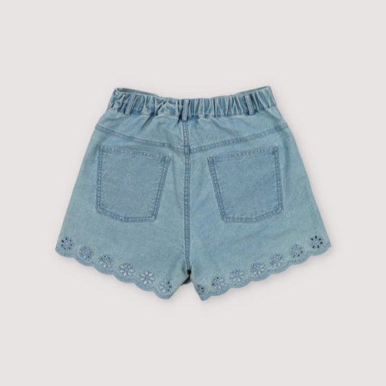 Niobe Short, Mid Blue Denim