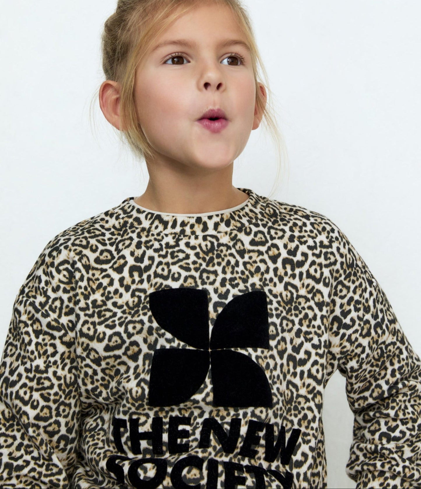 TNS Logo Sweatshirt, Nelia Print