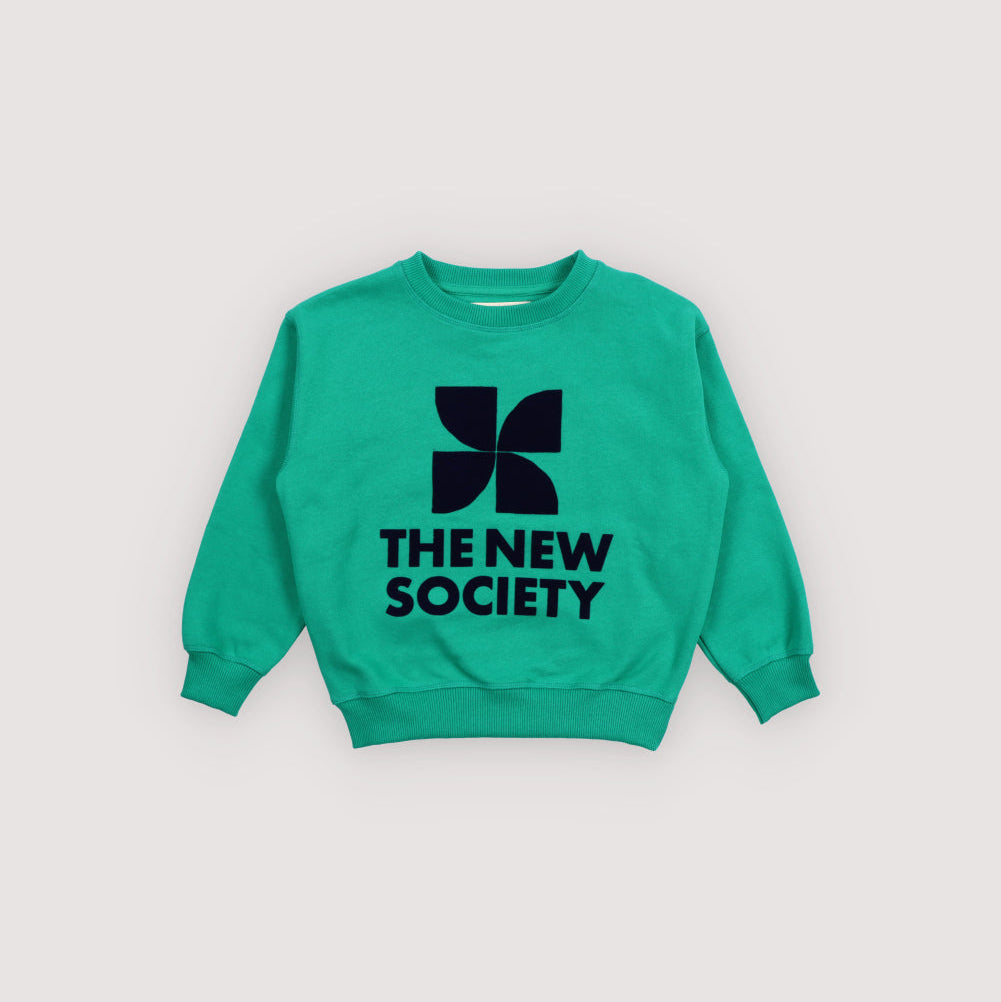 TNS Logo Sweatshirt, Radiant Emeral