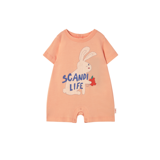 Scandi Life Graphic One-Piece, Papaya