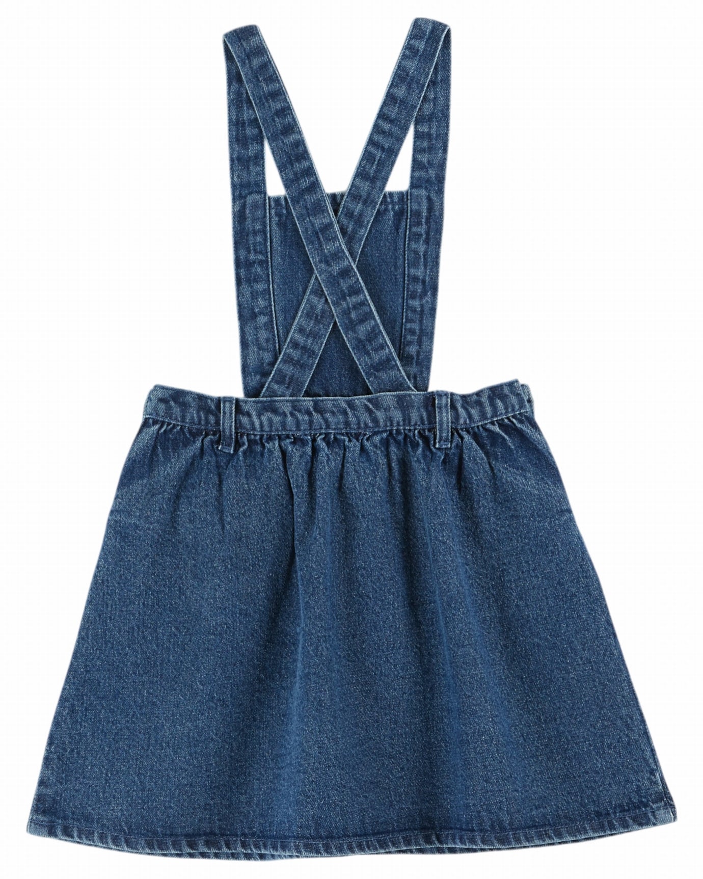 Cotton Apron Dress, Denim