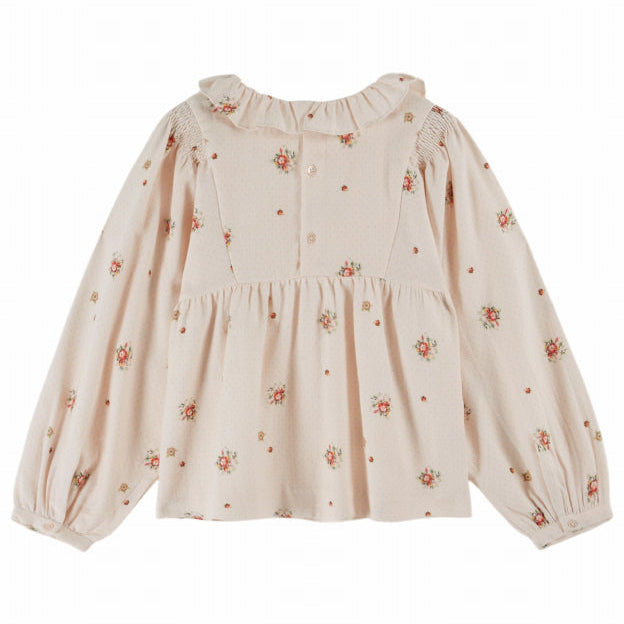 Pale Floral Blouse, Eglantine