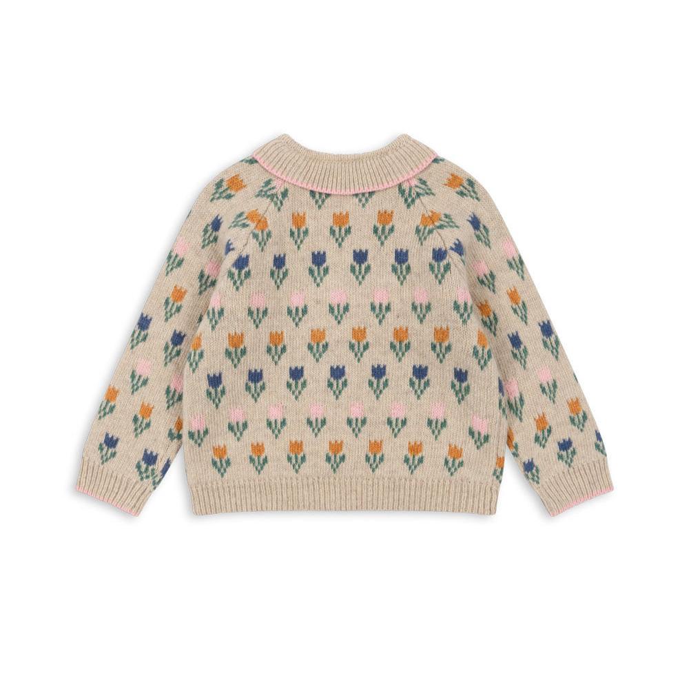 Belou Knit Cardigan, Tulipe
