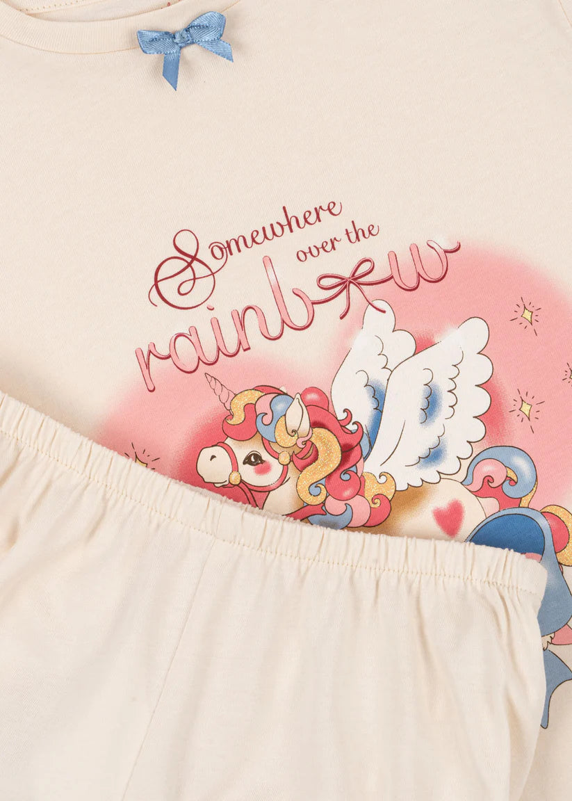 Famo Frill Set, Ecru