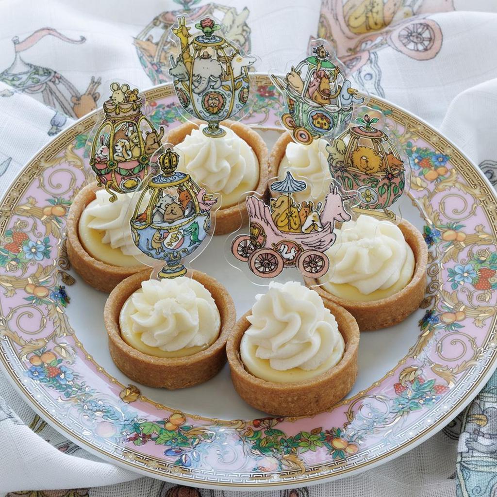 Mini Cake Toppers, Ferris Wheel (Set of 12)