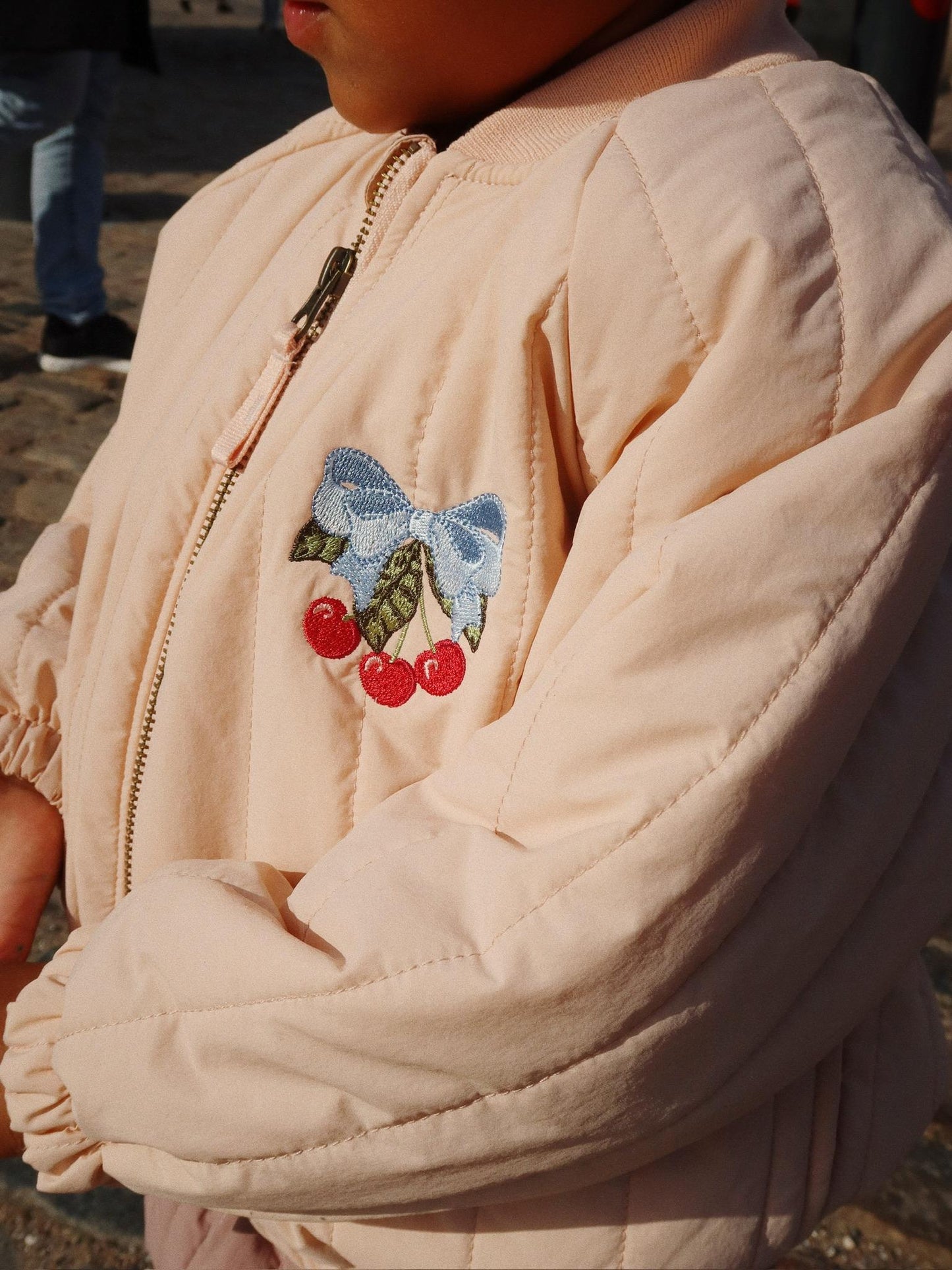 Juno Bomber Jacket, Cameo Rose