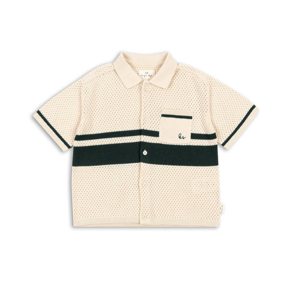 Hai Knit Shirt GOTS, Pine Grove