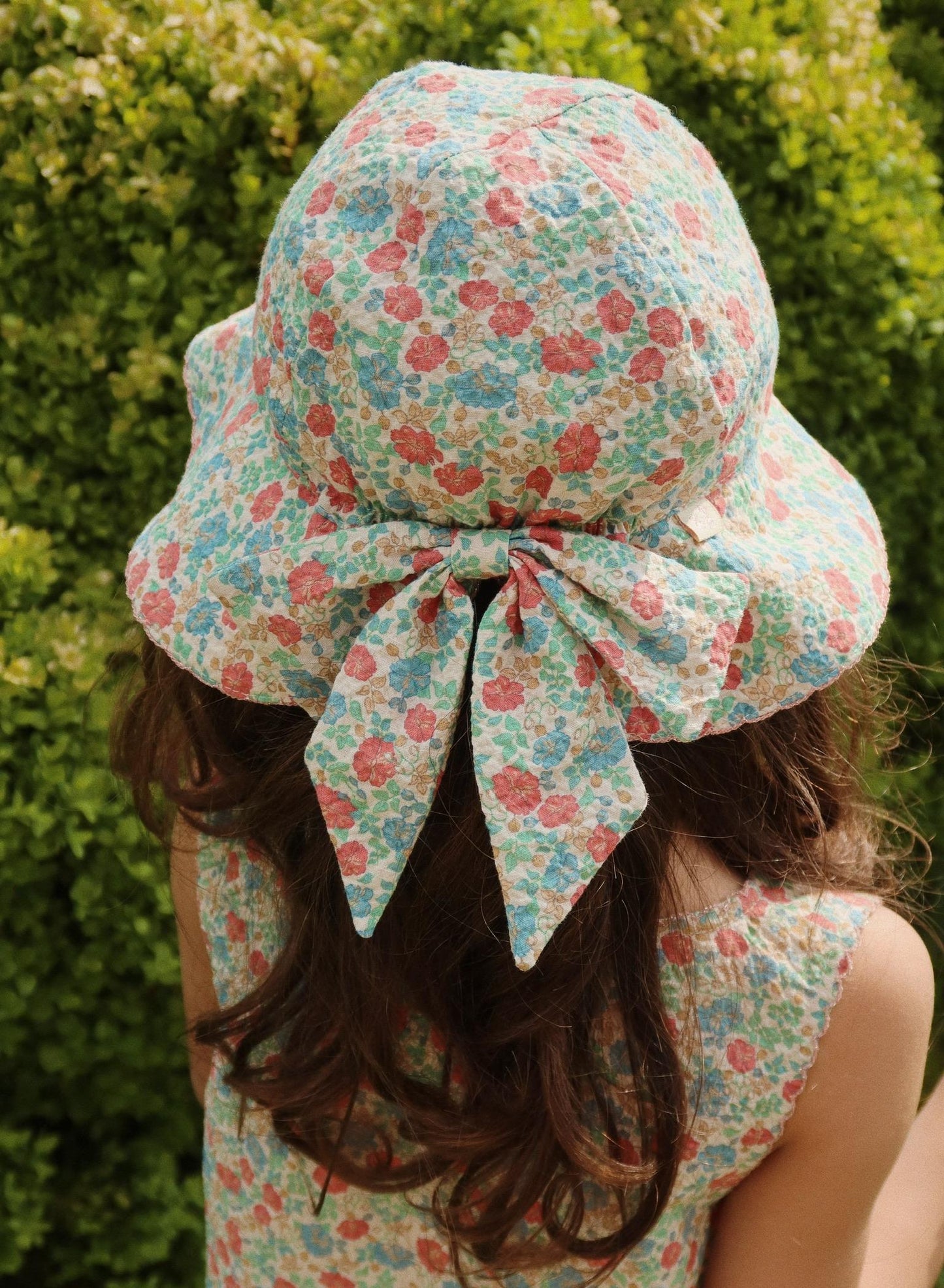 Elin Bow Sun Hat GOTS, Fiola