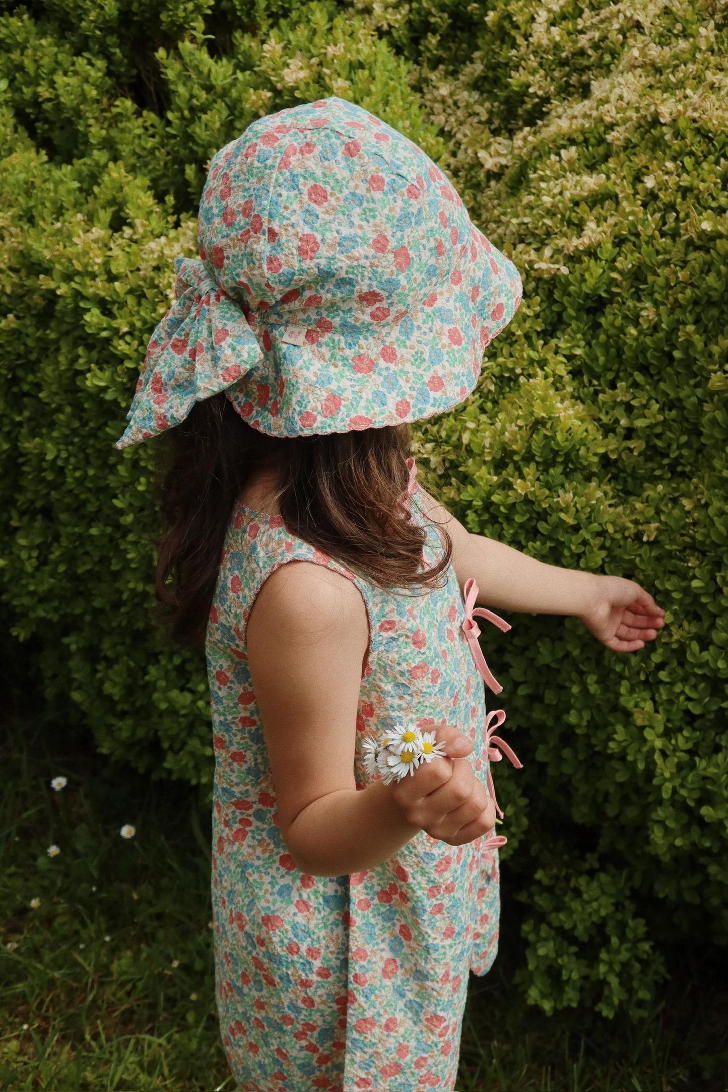 Elin Bow Sun Hat GOTS, Fiola