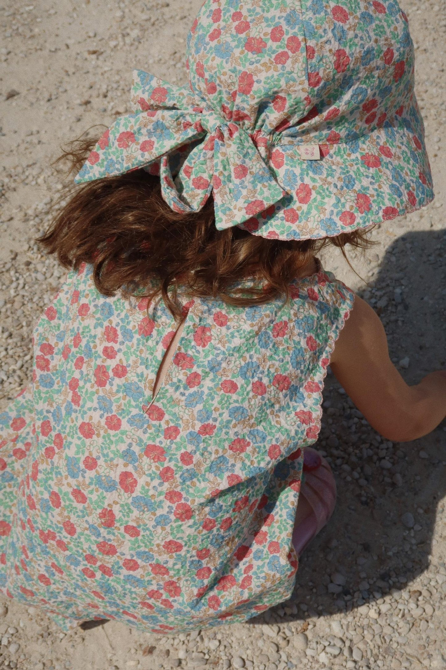 Elin Bow Sun Hat GOTS, Fiola