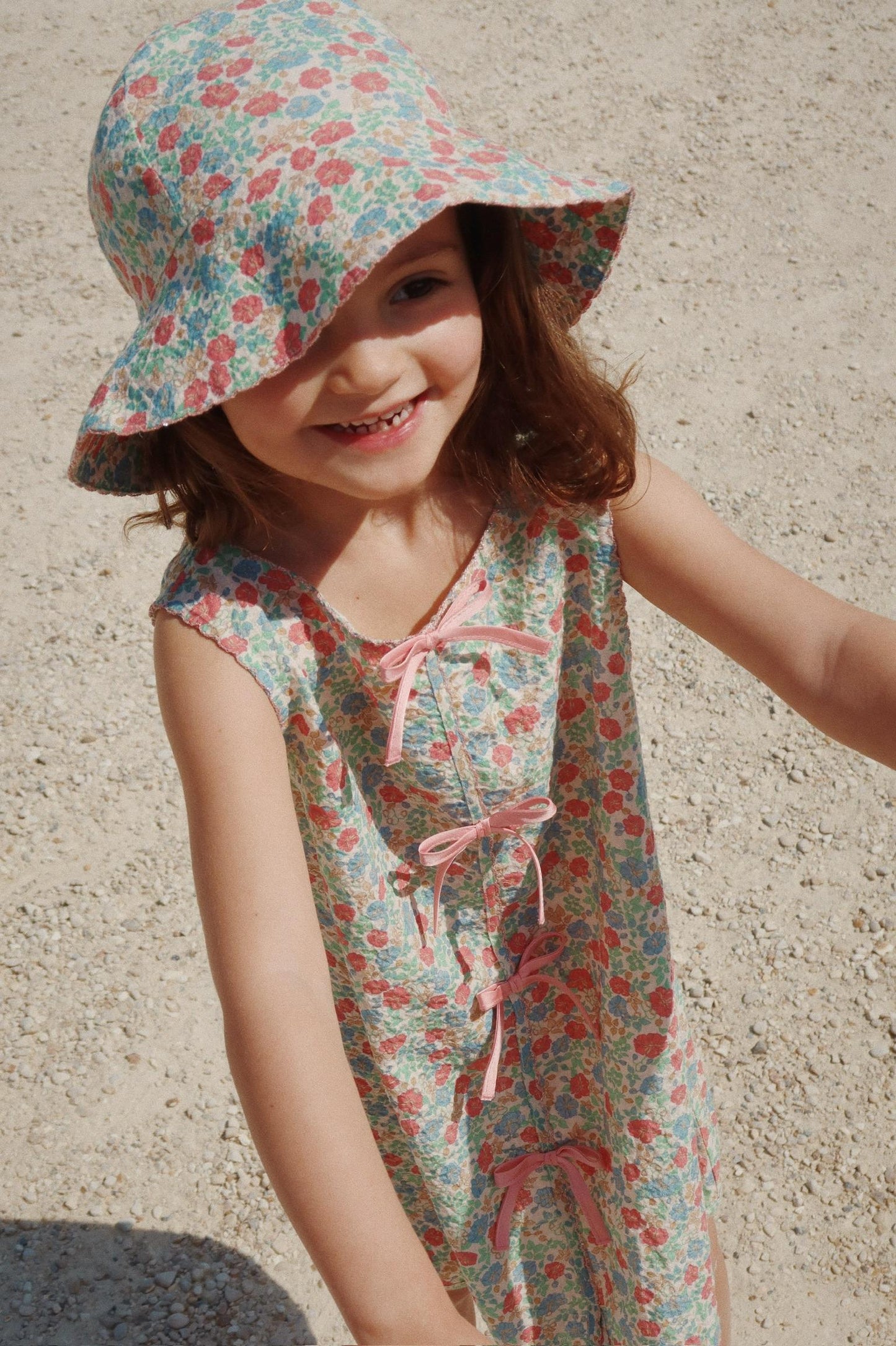 Elin Bow Sun Hat GOTS, Fiola