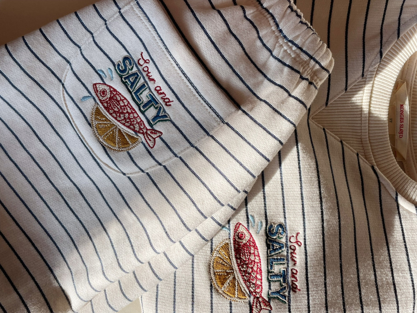 Amio Sweat Shirt OCS, Captains Blue/Antique White