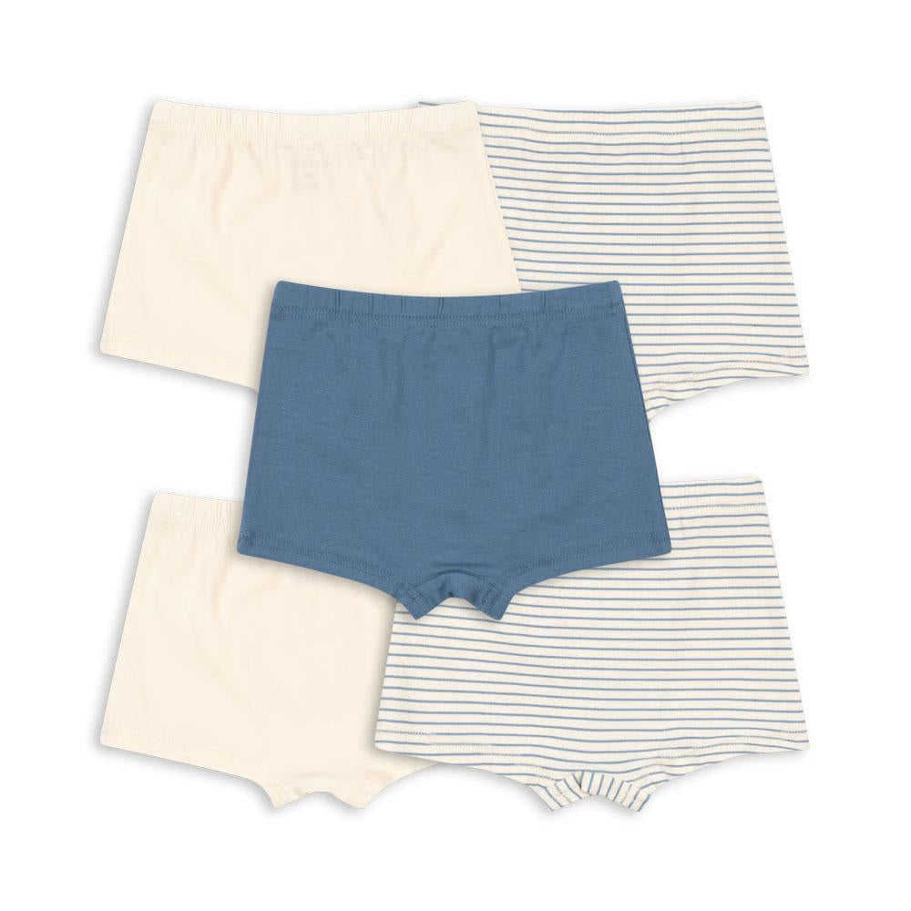 Basic 5 Pack Boy Boxers GOTS, Boy Mix Pack
