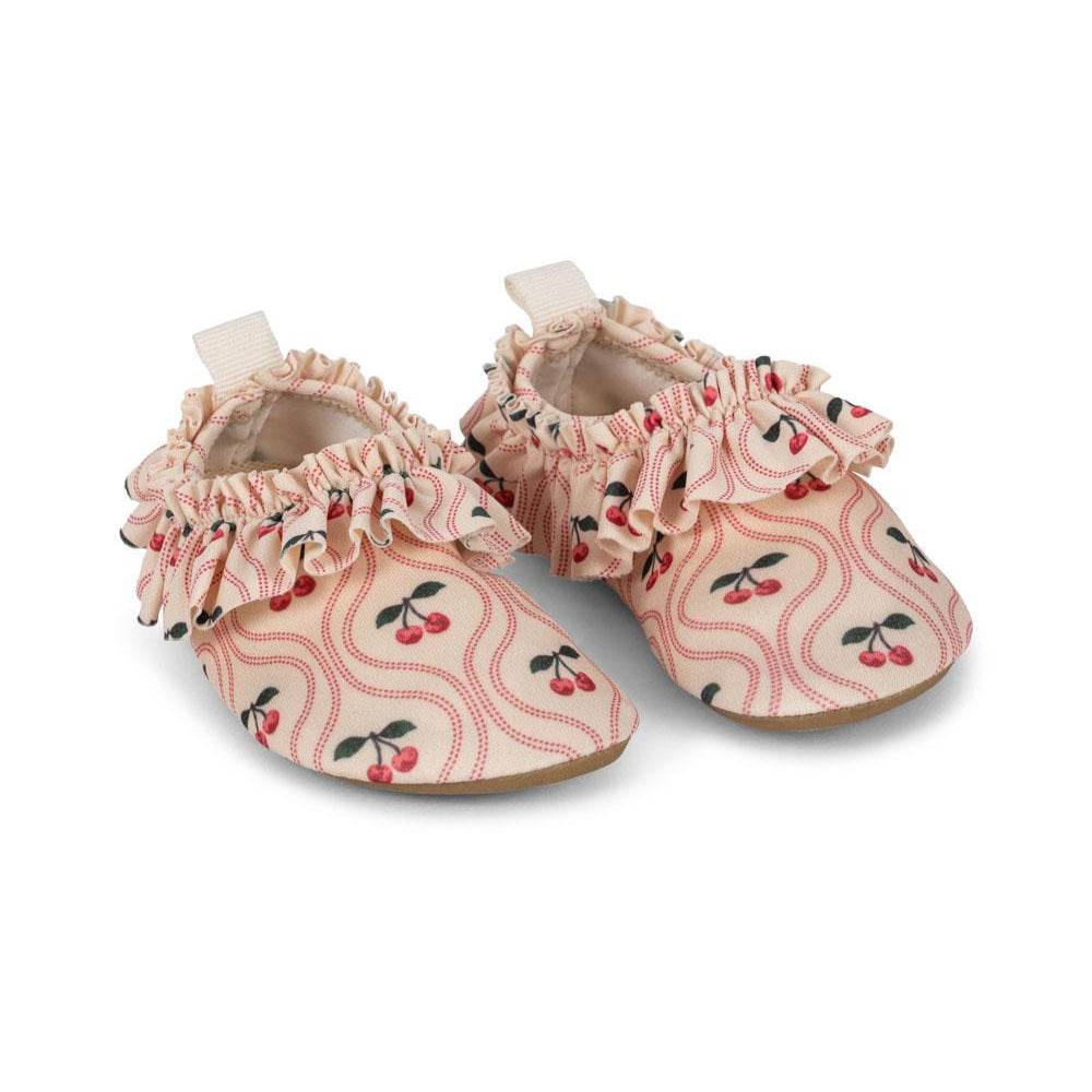 Merle Frill Swim Shoes GRS, Cherry Pink Motif
