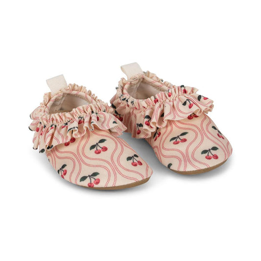 Merle Frill Swim Shoes GRS, Cherry Pink Motif