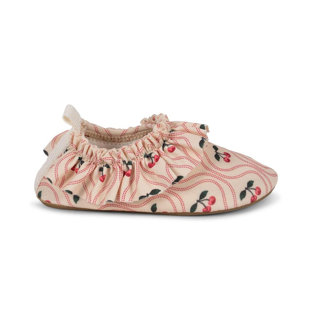 Merle Frill Swim Shoes GRS, Cherry Pink Motif