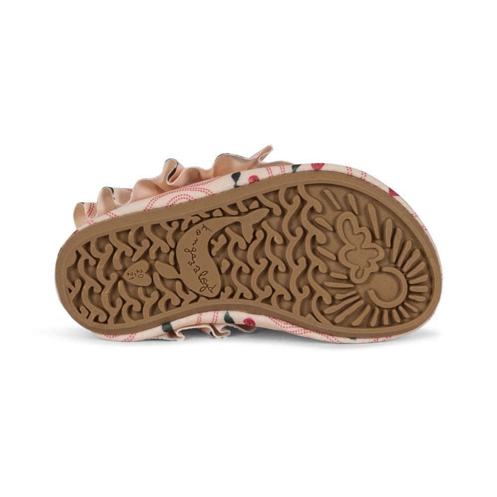 Merle Frill Swim Shoes GRS, Cherry Pink Motif