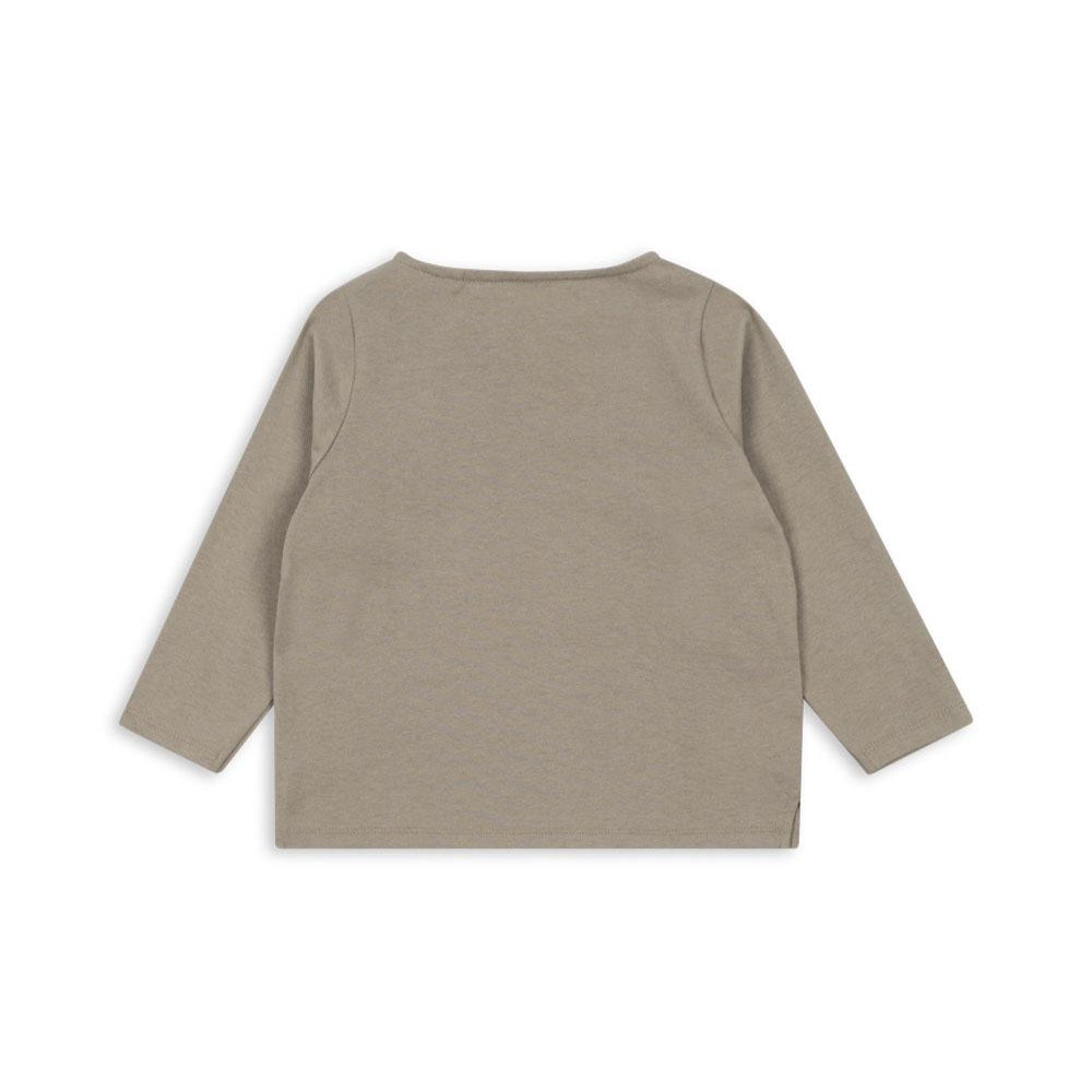 Drey LS Tee GOTS, Laurel Oak