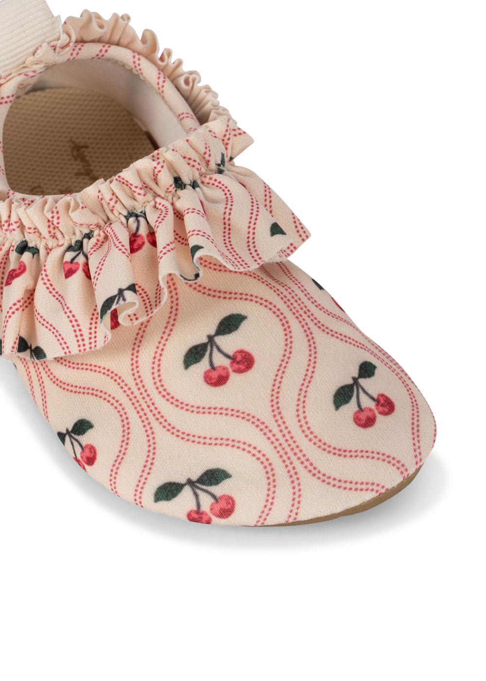 Merle Frill Swim Shoes GRS, Cherry Pink Motif