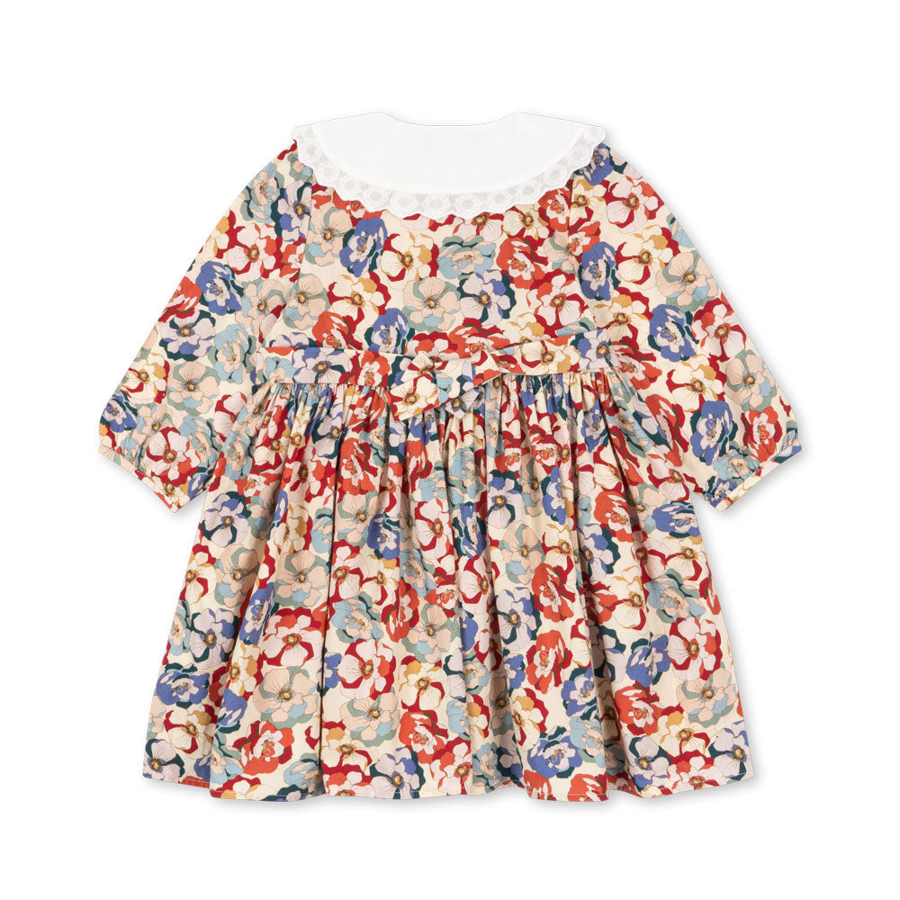 Coeur Collar Dress GOTS, La Rosa