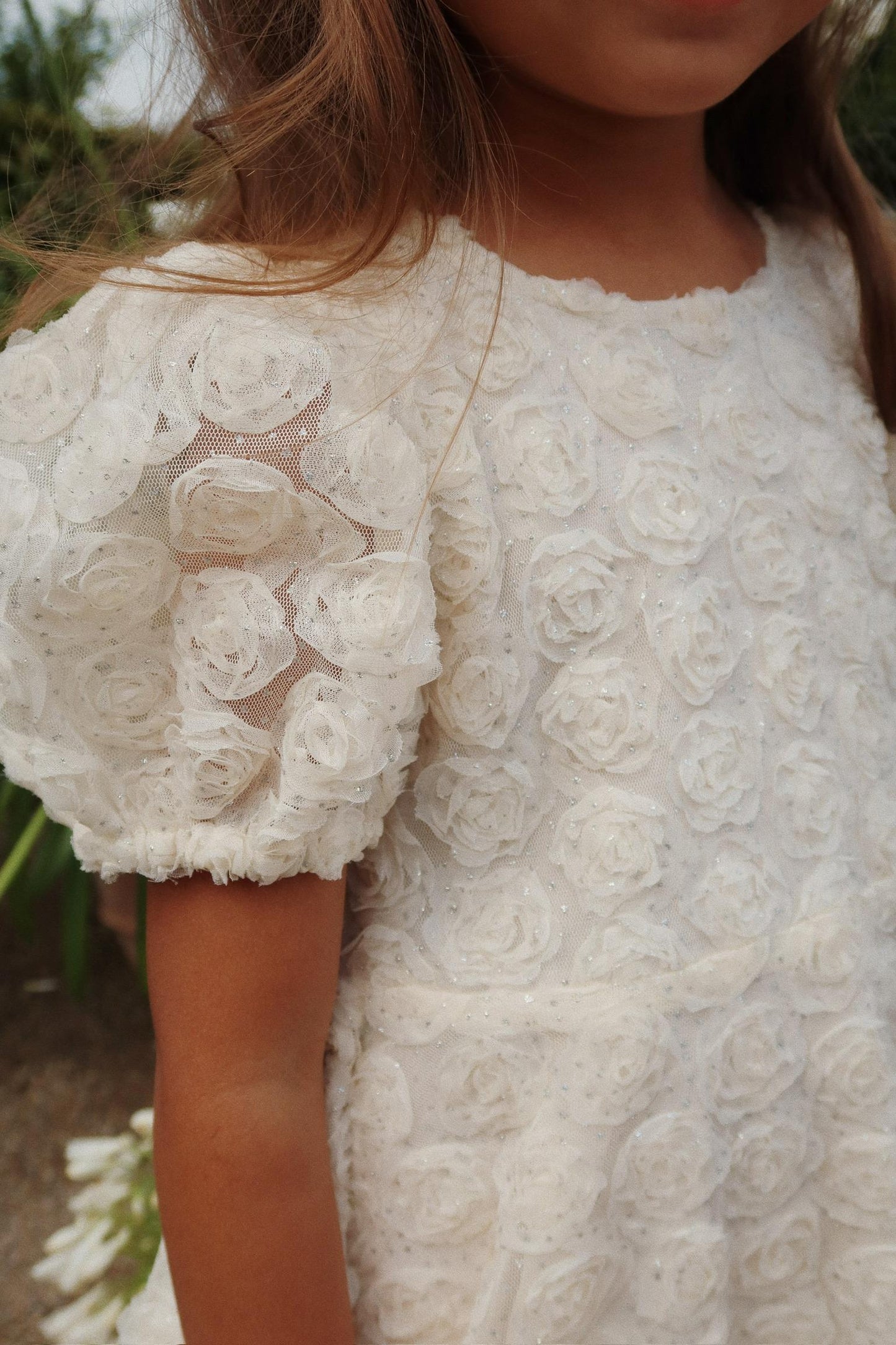 Ally Dress, Antique White