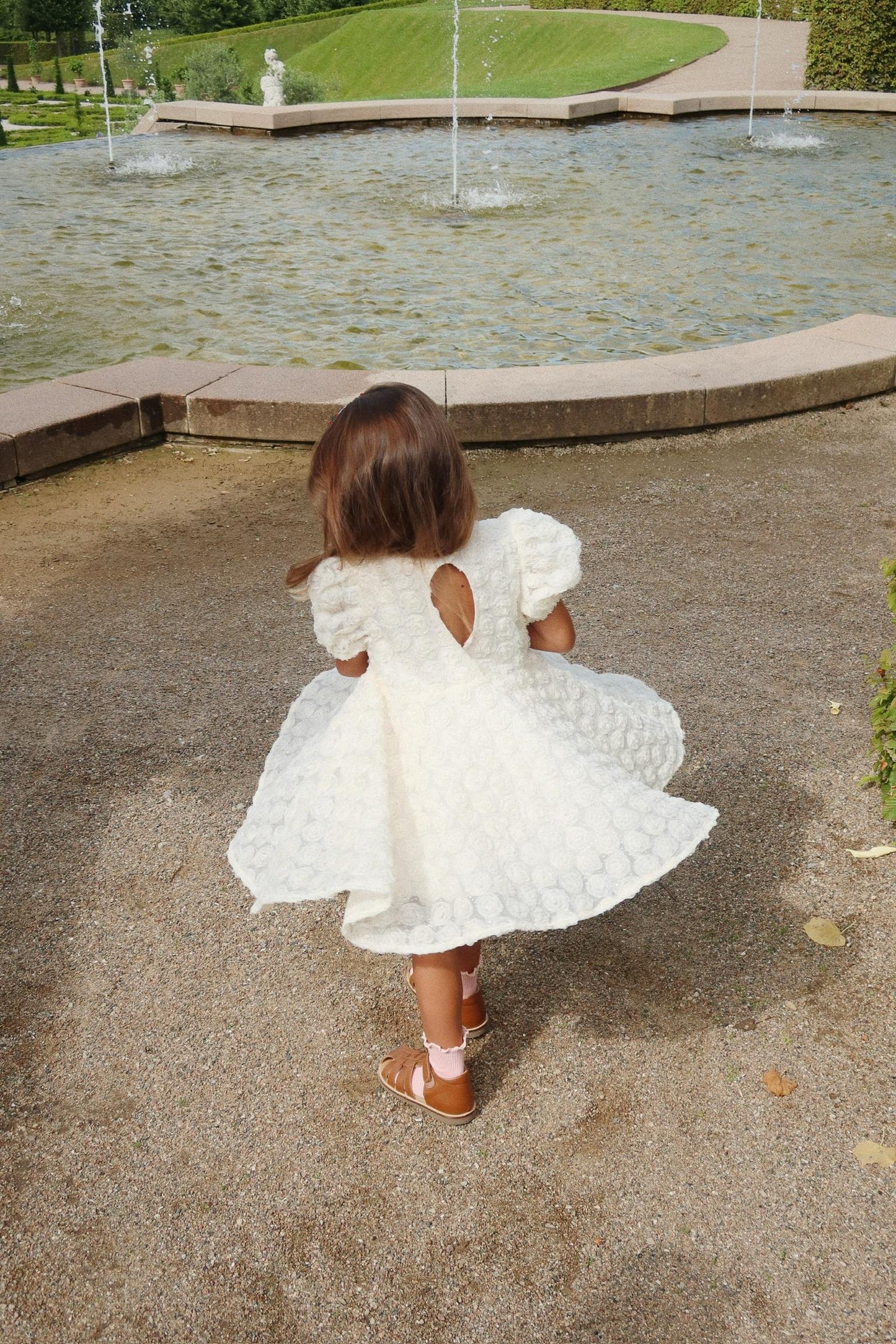 Ally Dress, Antique White