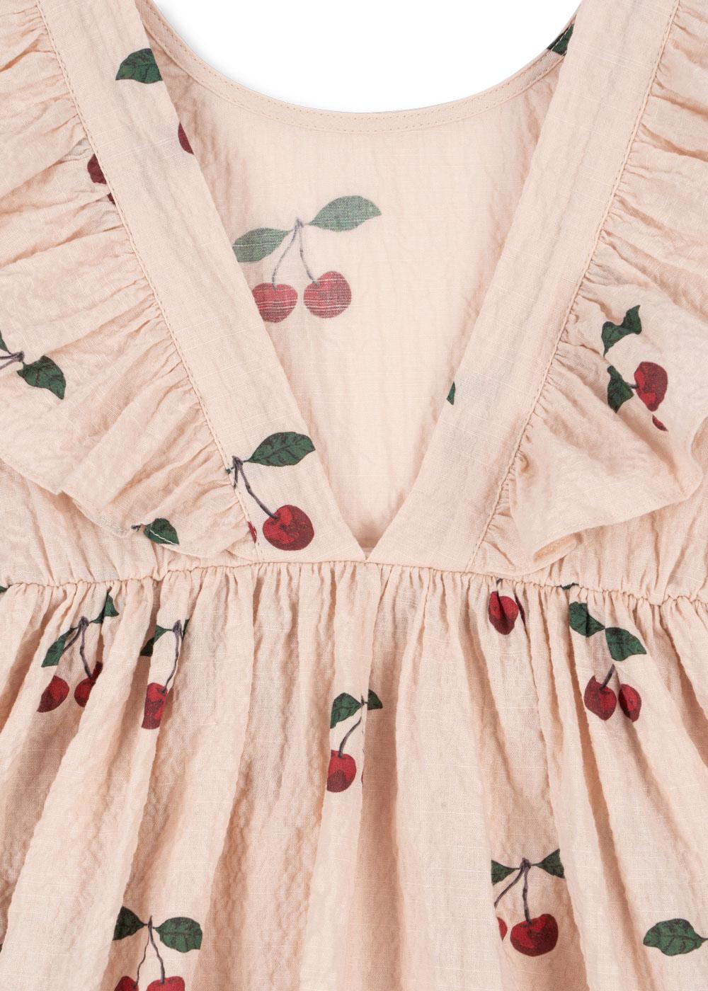 Elin Dress GOTS, Ma Grande Cerise Pink