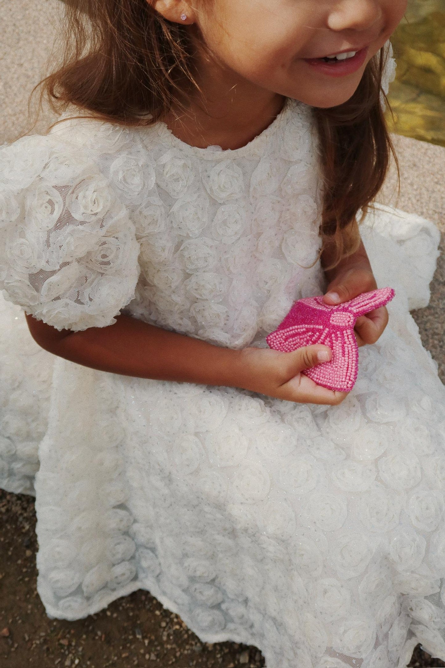 Ally Dress, Antique White