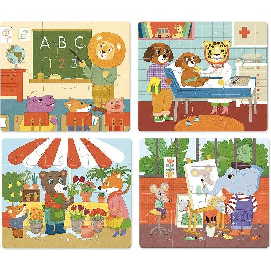 Vilac Puzzles Professions, Wood