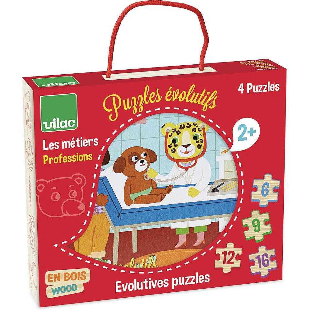 Vilac Puzzles Professions, Wood