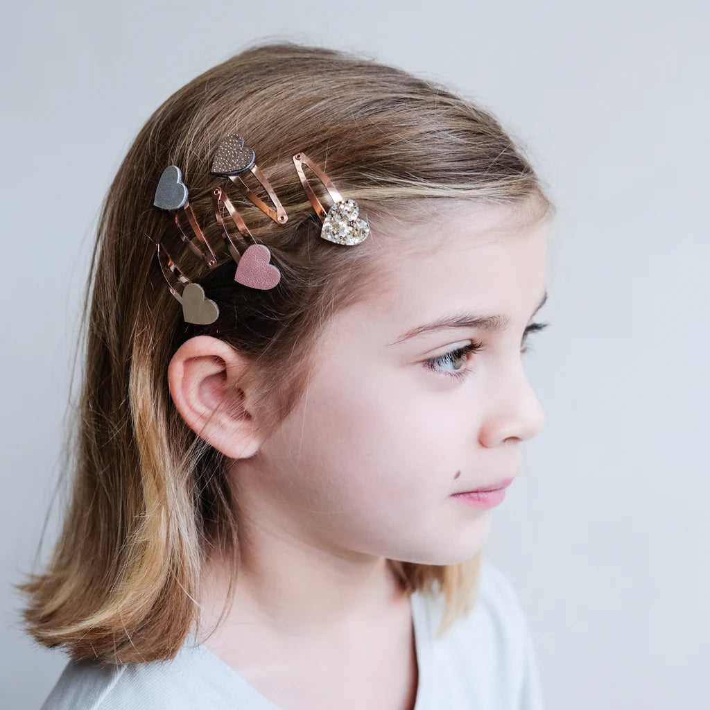 Mimi and Lula Heart Mini Clips