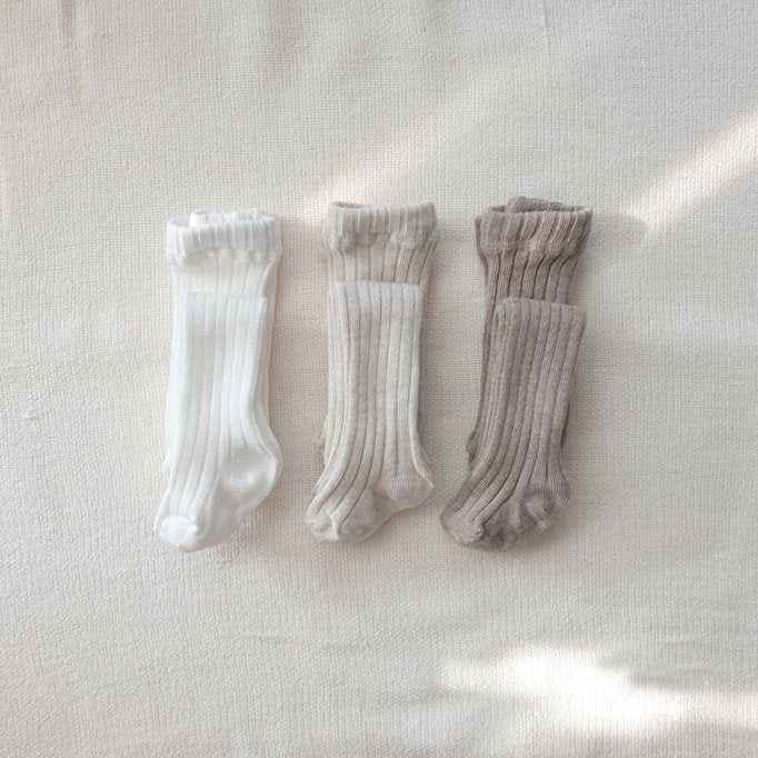 Ribbed Colour Tights (12 Colours)
