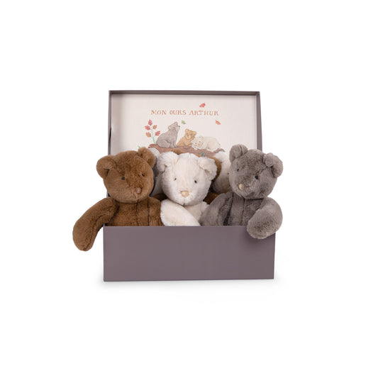 Moulin Roty Arthur et Louison Teddy Bear, 3 Colors