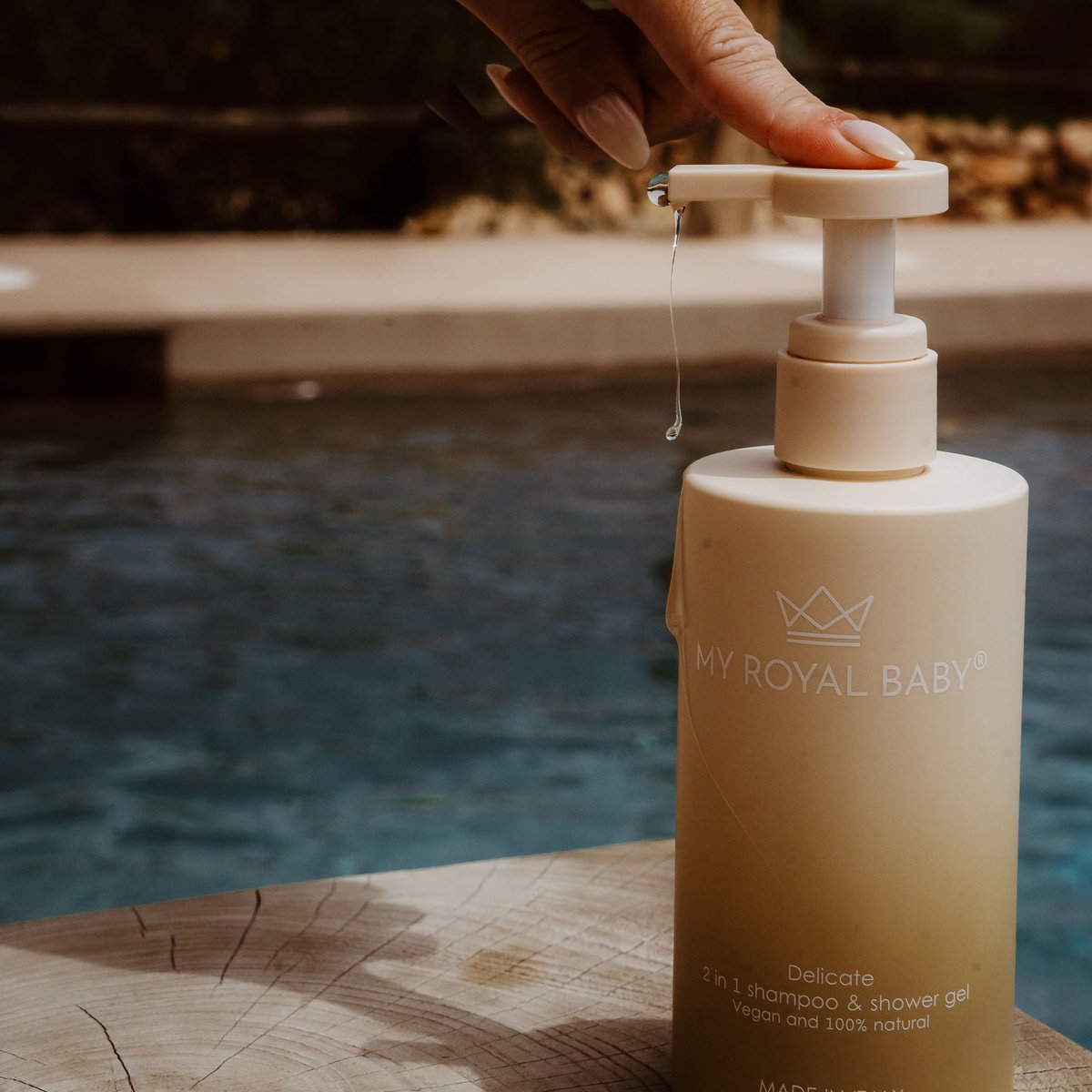 My Royal Baby 2in1 Shampoo&Shower Gel, 100% Natural Vegan