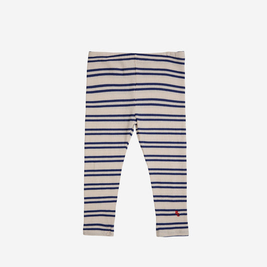 Baby Blue Stripes Leggings