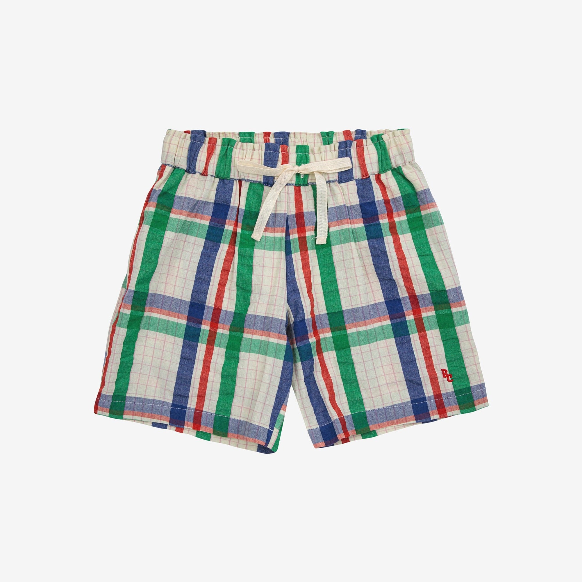 Madras Checks Woven Bermuda Shorts – blanchou