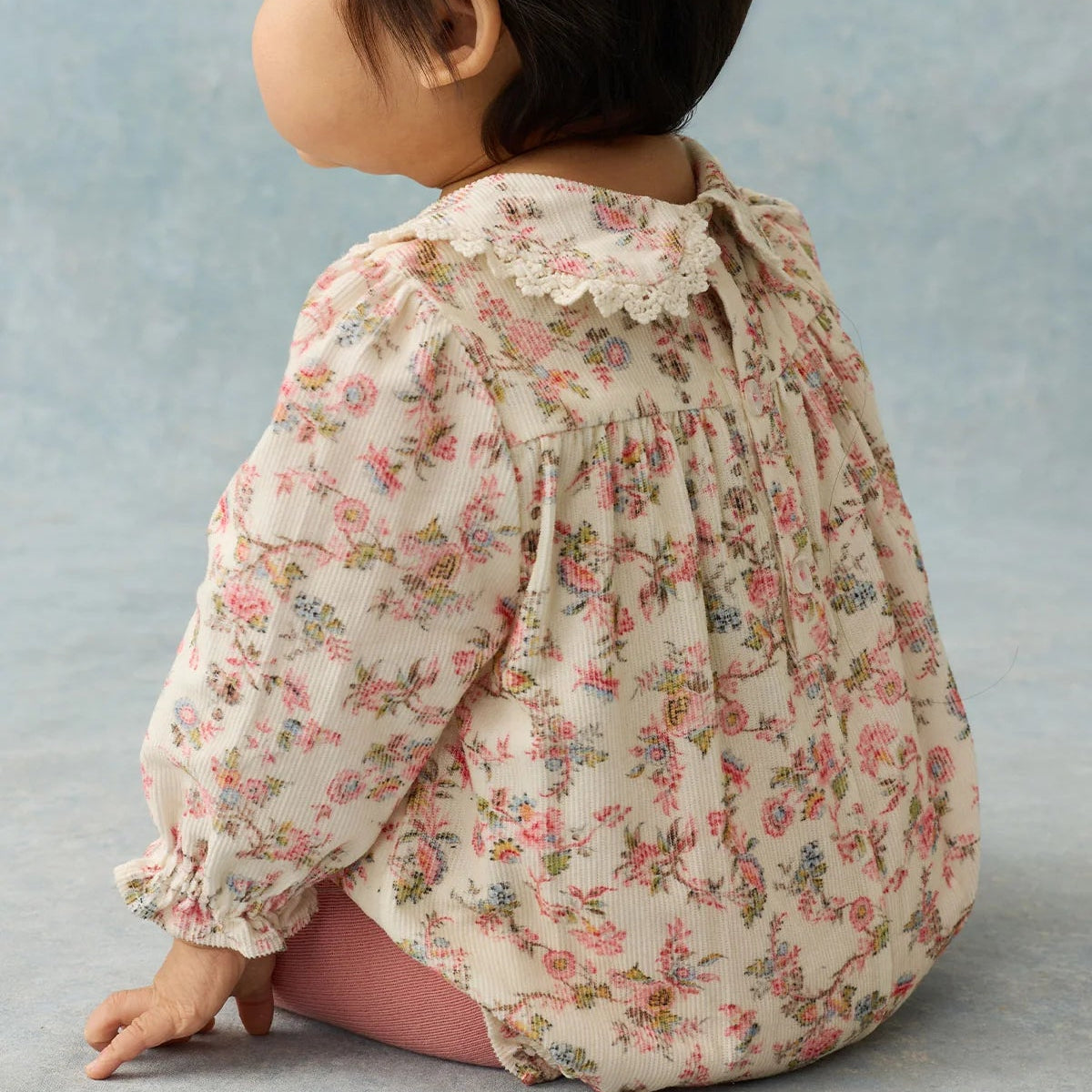 Chouchou Romper, Carnation Vale Cream