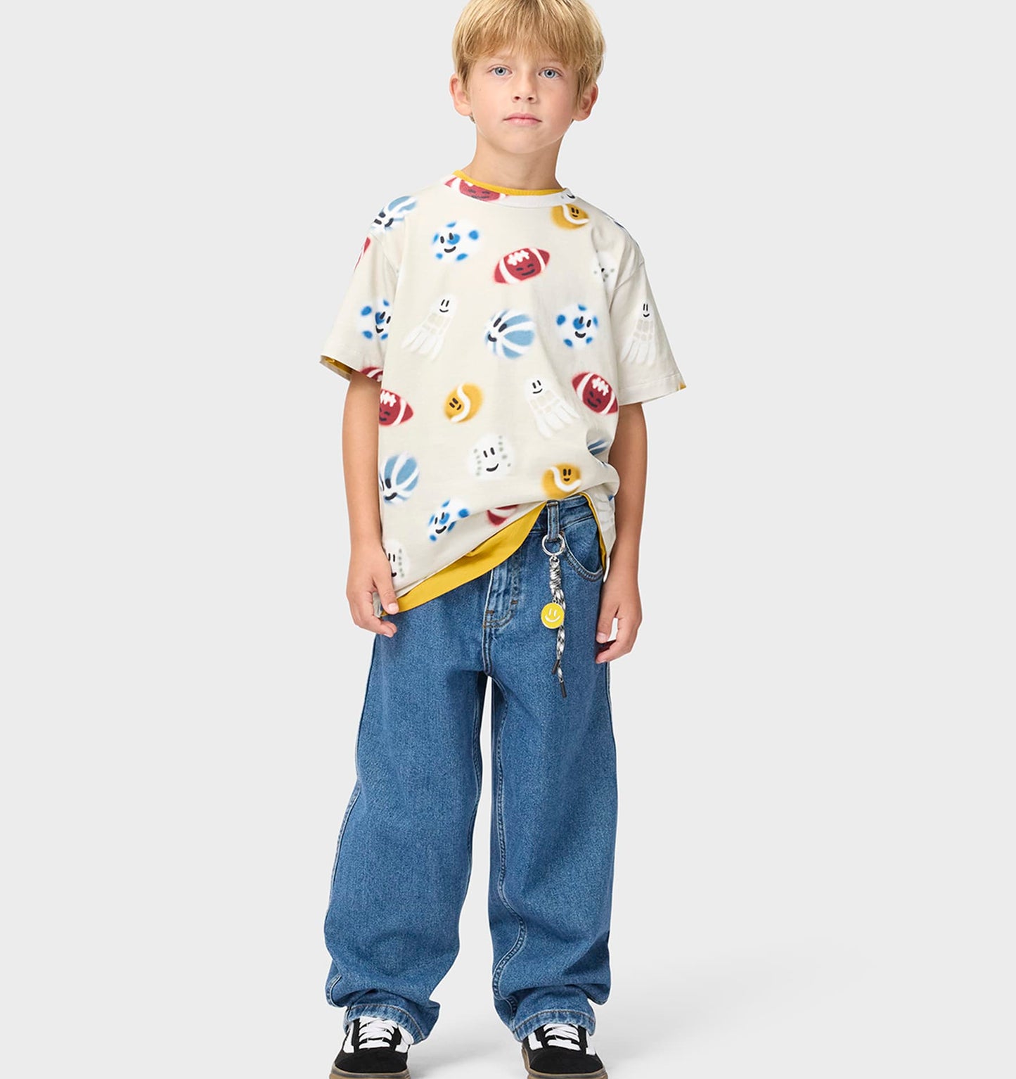 Riley T-shirts, Beige