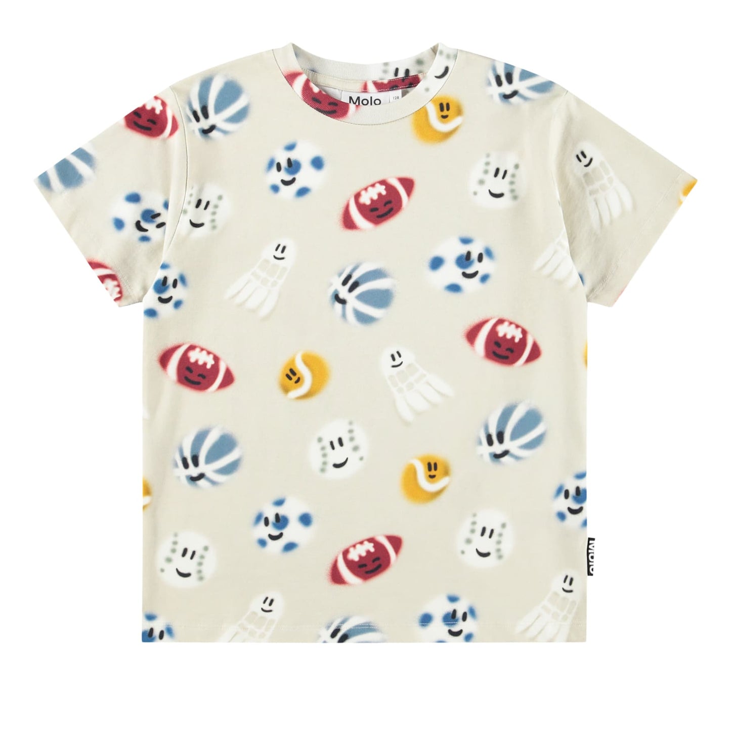 Riley T-shirts, Beige
