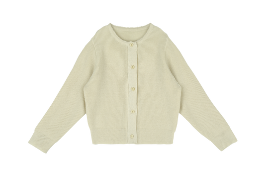 Rody Fine Knit Cardigan, Light Beige