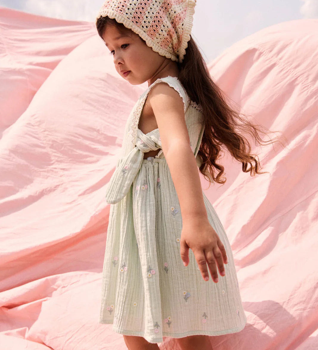 Dress Aloisa, Almond Floral