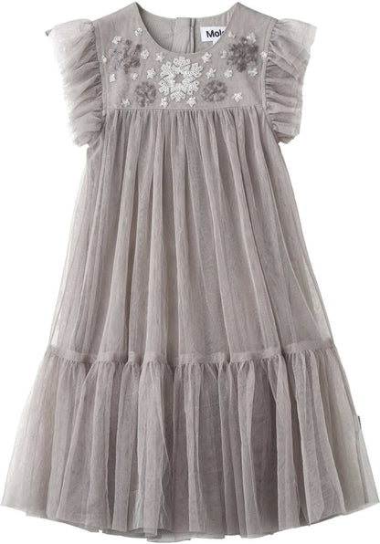 Cixi Dress, Dappled Grey