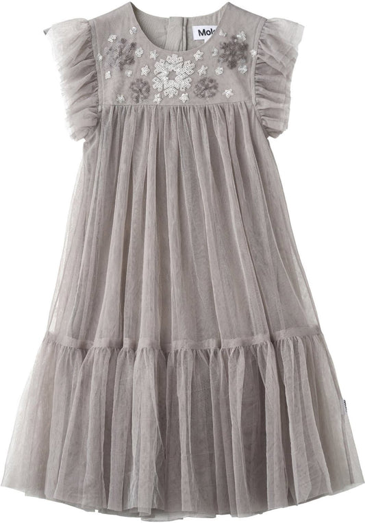 Cixi Dress, Dappled Grey