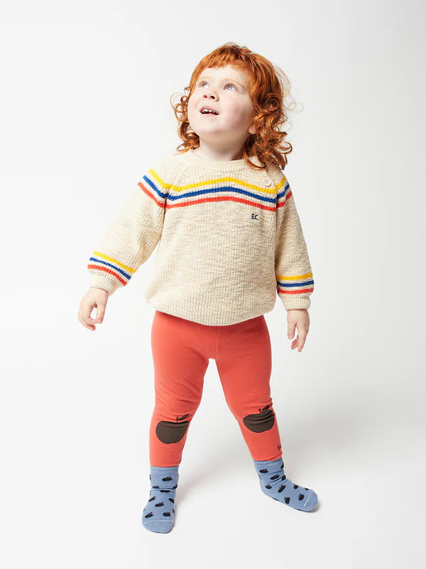 B.C Stripes Jumper, Beige