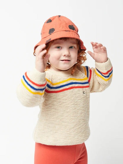 B.C Stripes Jumper, Beige