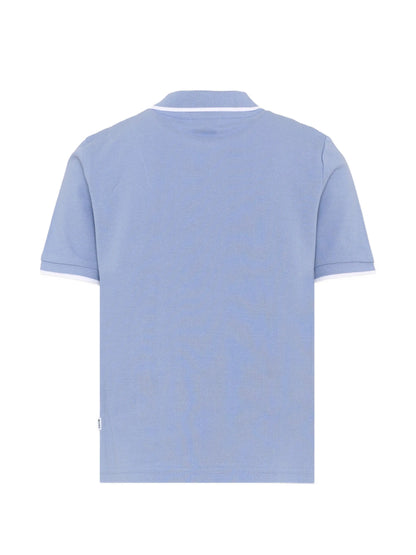 BOSS Short-Sleeved Polo Shirt, Lavender Blue