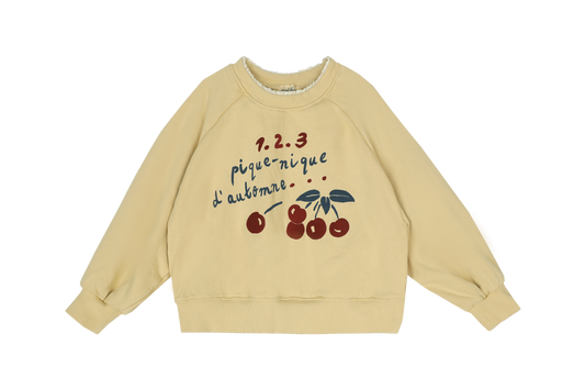 Pique-Nique Sweatshirt, Butter