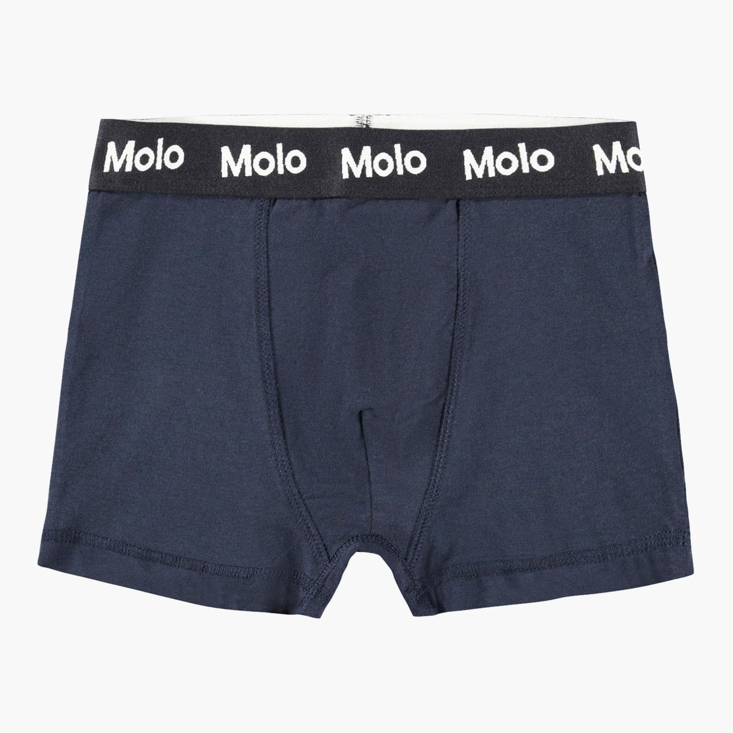 Justin 2-Pack Organic Underwear, Navy/Grey