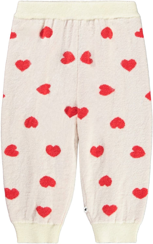 Solana Pants, Red Hearts