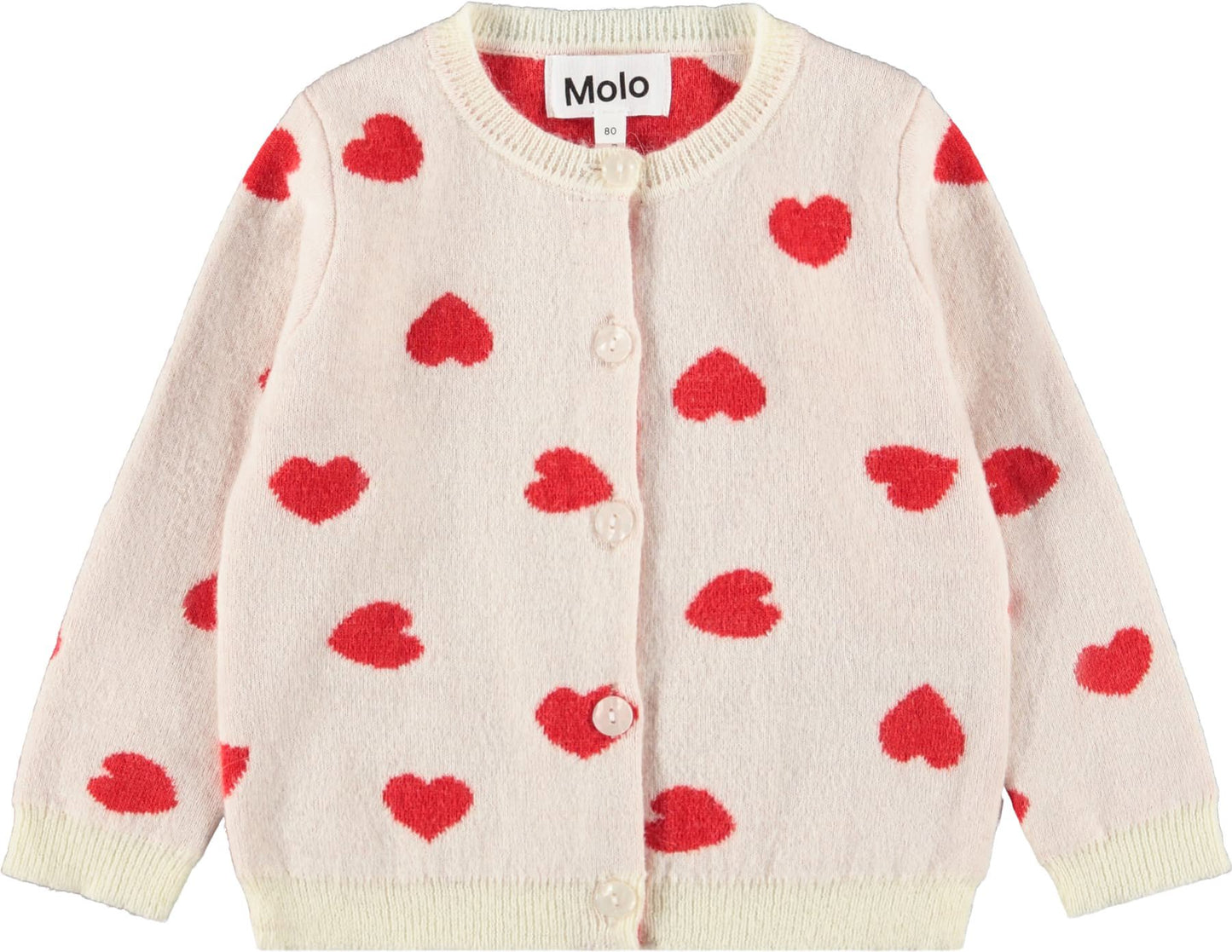 Goldie Cardigan, Red Hearts